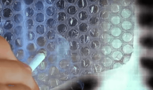 Bubblewrap - smoking and lung damage
